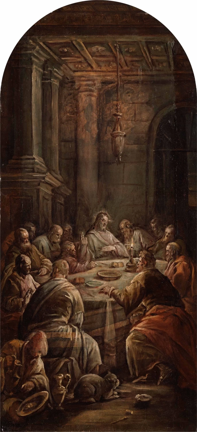 Francesco Bassano-146-Ultima cena - Musei Civici di Bassano del Grappa, Vicenza